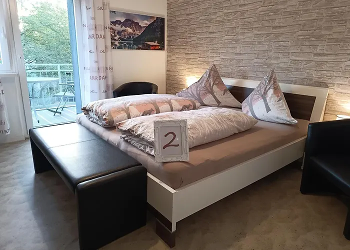 5x Balkon-apartments Mit Kueche 40-65qm Ruhrgebietferienwohnung Dobry-fuchs Apartmán *