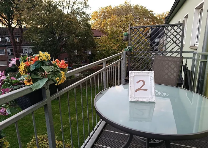 5x Balkon-apartments Mit Kueche 40-65qm Ruhrgebietferienwohnung Dobry-fuchs Ομπερχάουζεν