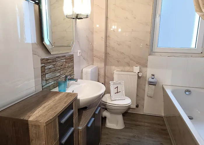 Διαμέρισμα 5x Balkon-apartments Mit Kueche 40-65qm Ruhrgebietferienwohnung Dobry-fuchs *