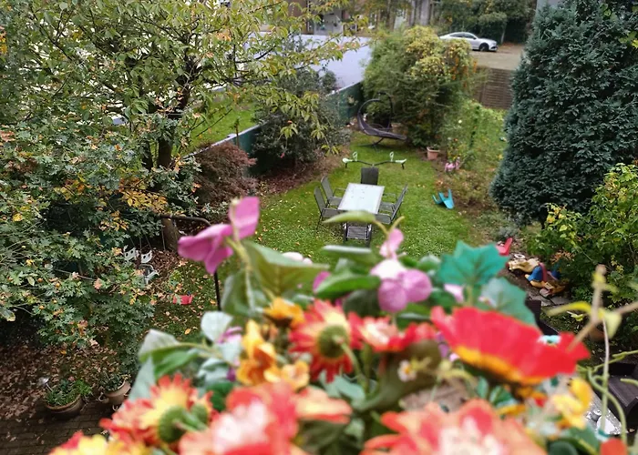 아파트 5x Balkon-apartments Mit Kueche 40-65qm Ruhrgebietferienwohnung Dobry-fuchs 오버하우젠