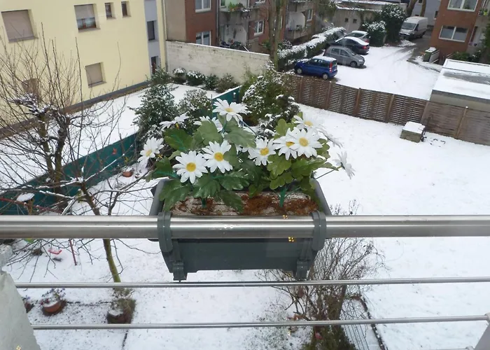 5x Balkon-apartments Mit Kueche 40-65qm Ruhrgebietferienwohnung Dobry-fuchs 오버하우젠
