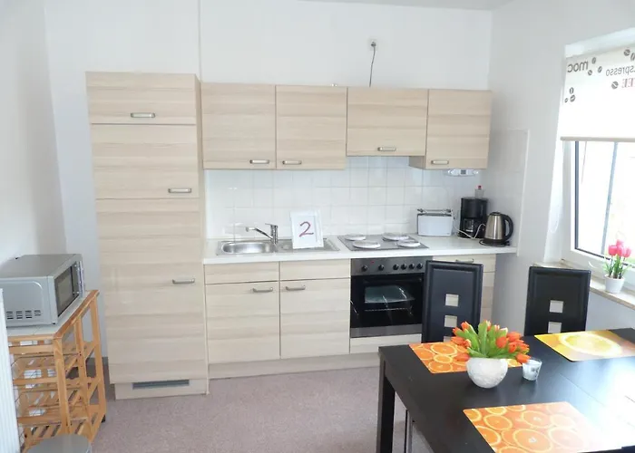 5x Balkon-apartments Mit Kueche 40-65qm Ruhrgebietferienwohnung Dobry-fuchs *